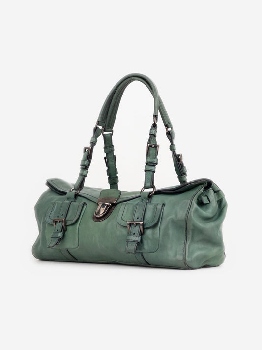 Prada 2000s 'Easy' Sybille East-West Baguette Shoulder Bag – photo 2