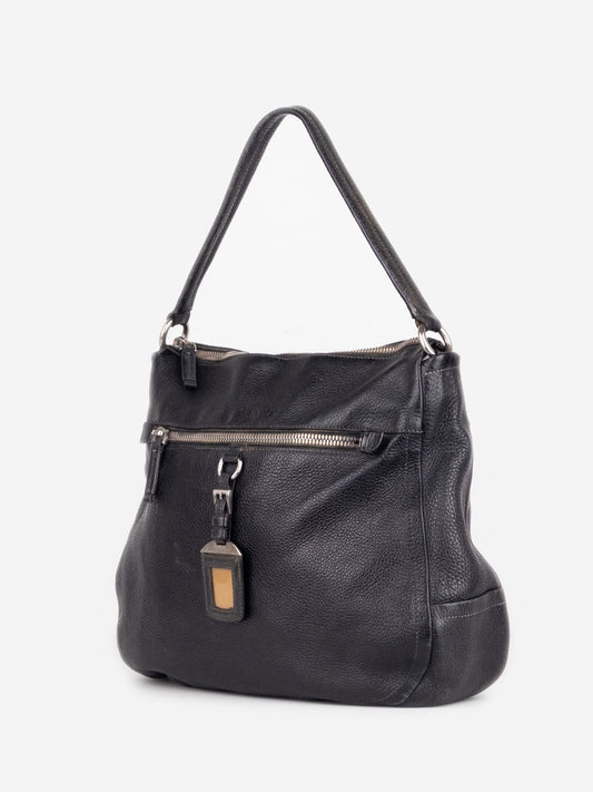 Prada 2000s Vitello Daino Hobo Shoulder Bag – photo 2