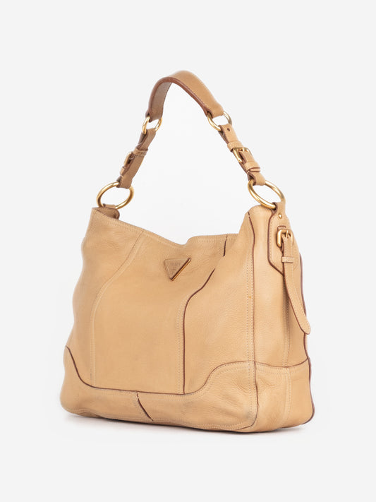Prada 2000s Cervo Sacca Hobo Shoulder Bag – photo 2