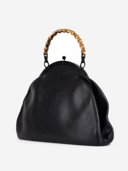 Gucci by Tom Ford SS03 Large Bamboo Top Handle Handbag – photo 2