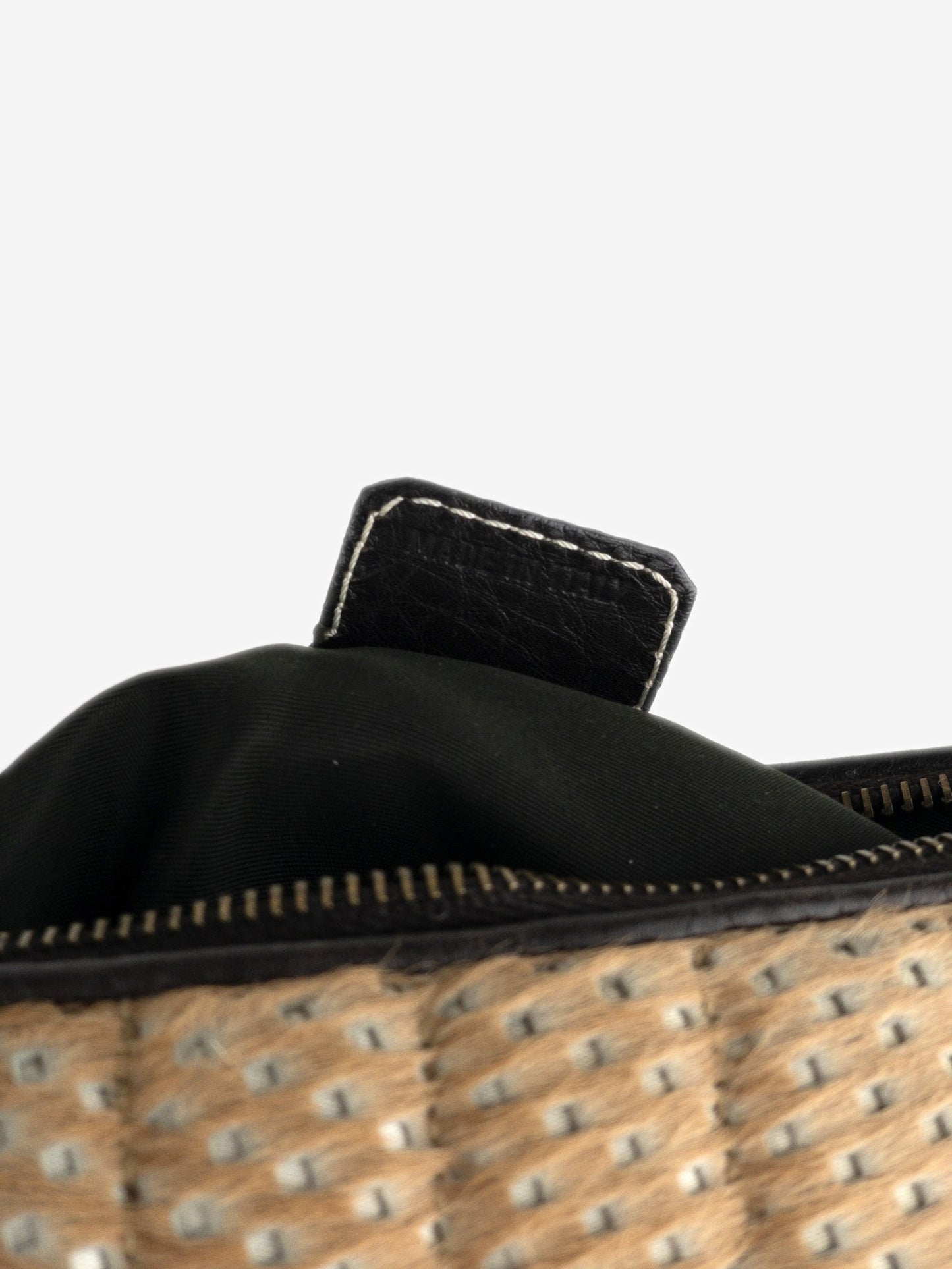 Dior by Galliano SS01 Montaigne Cadillac Fur Shoulder Bag