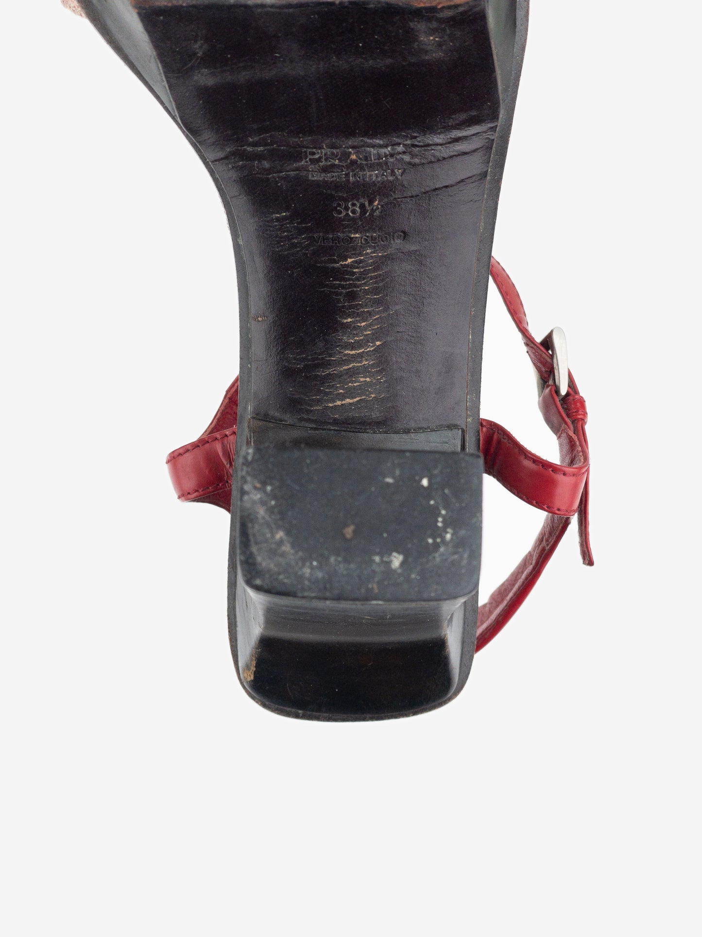 Prada SS99 Split Sole Platform Sandal Heels
