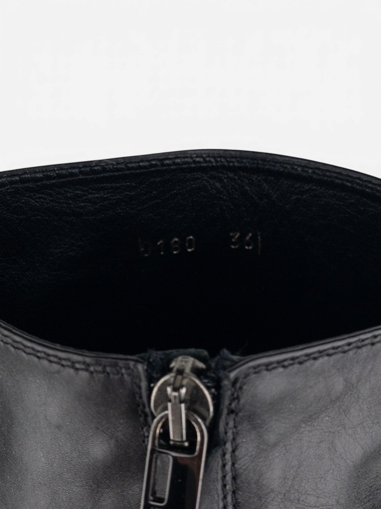 Fendi by Karl Lagerfeld 2000s Mid-Calf Riding Boots – detail view