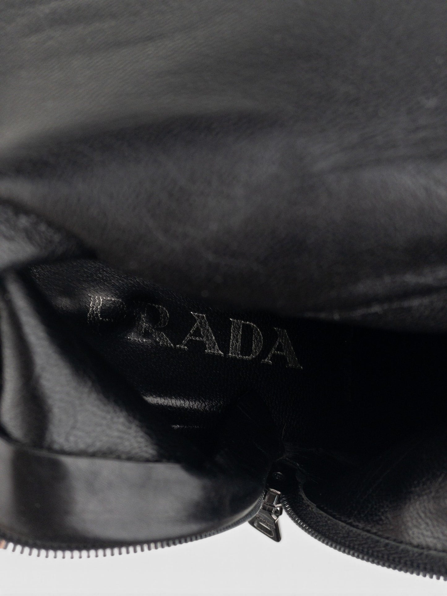 Prada 2000s Mid Calf Square Toe Riding Boots – detail view