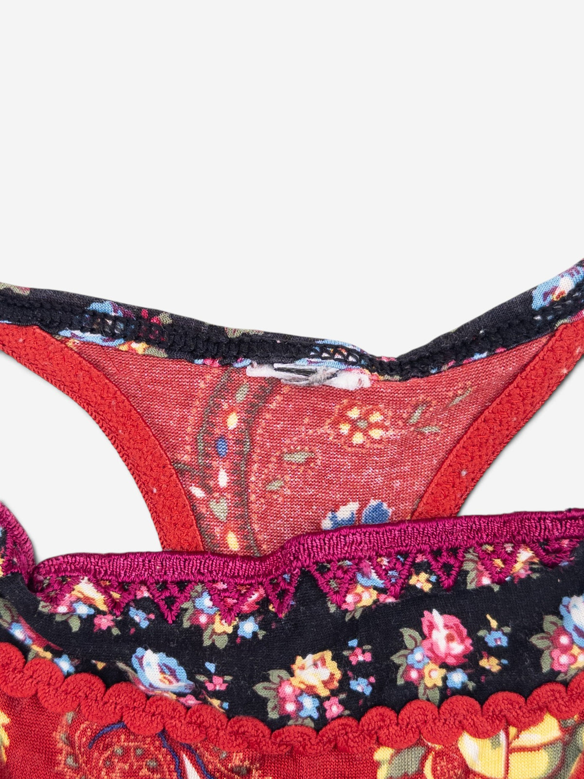 Dior by Galliano SS02 'Russian Folklore' Paisley Flowers Bikini Set – paisley print detail