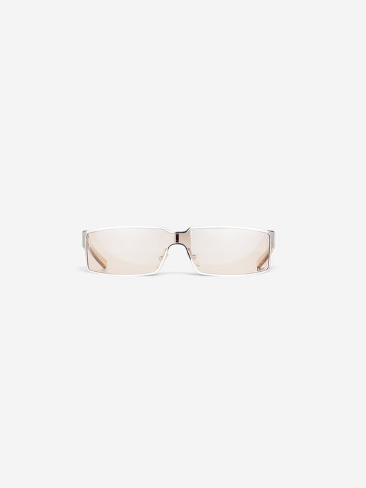 Dior by Galliano 2000s 'Plasma 1' Wrap Mask Shield Sunglasses – front view