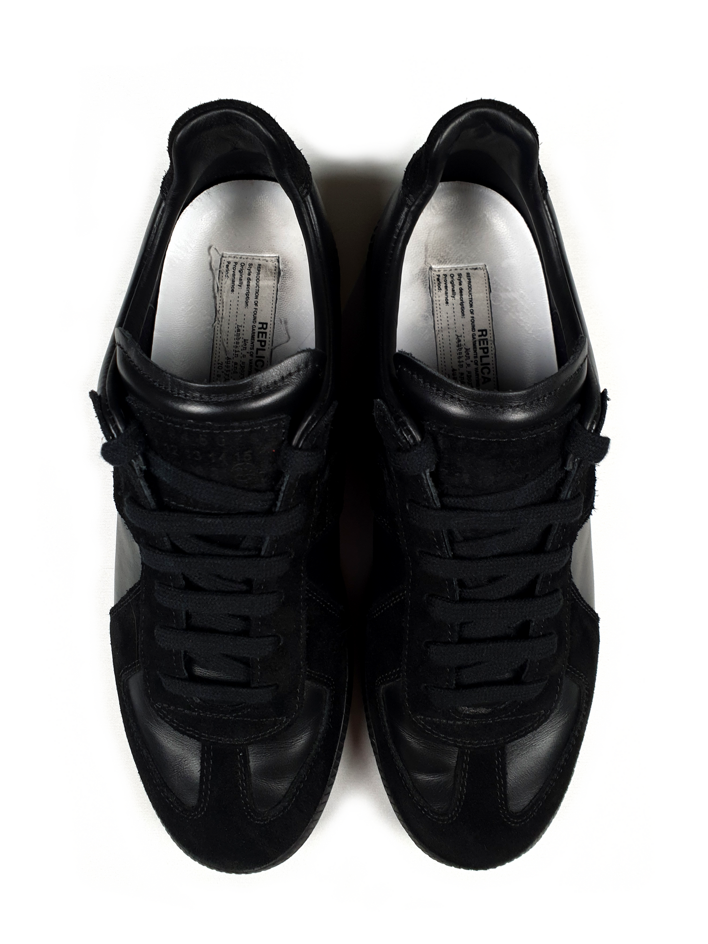 Maison Margiela Replica Gat Replica Sneakers black