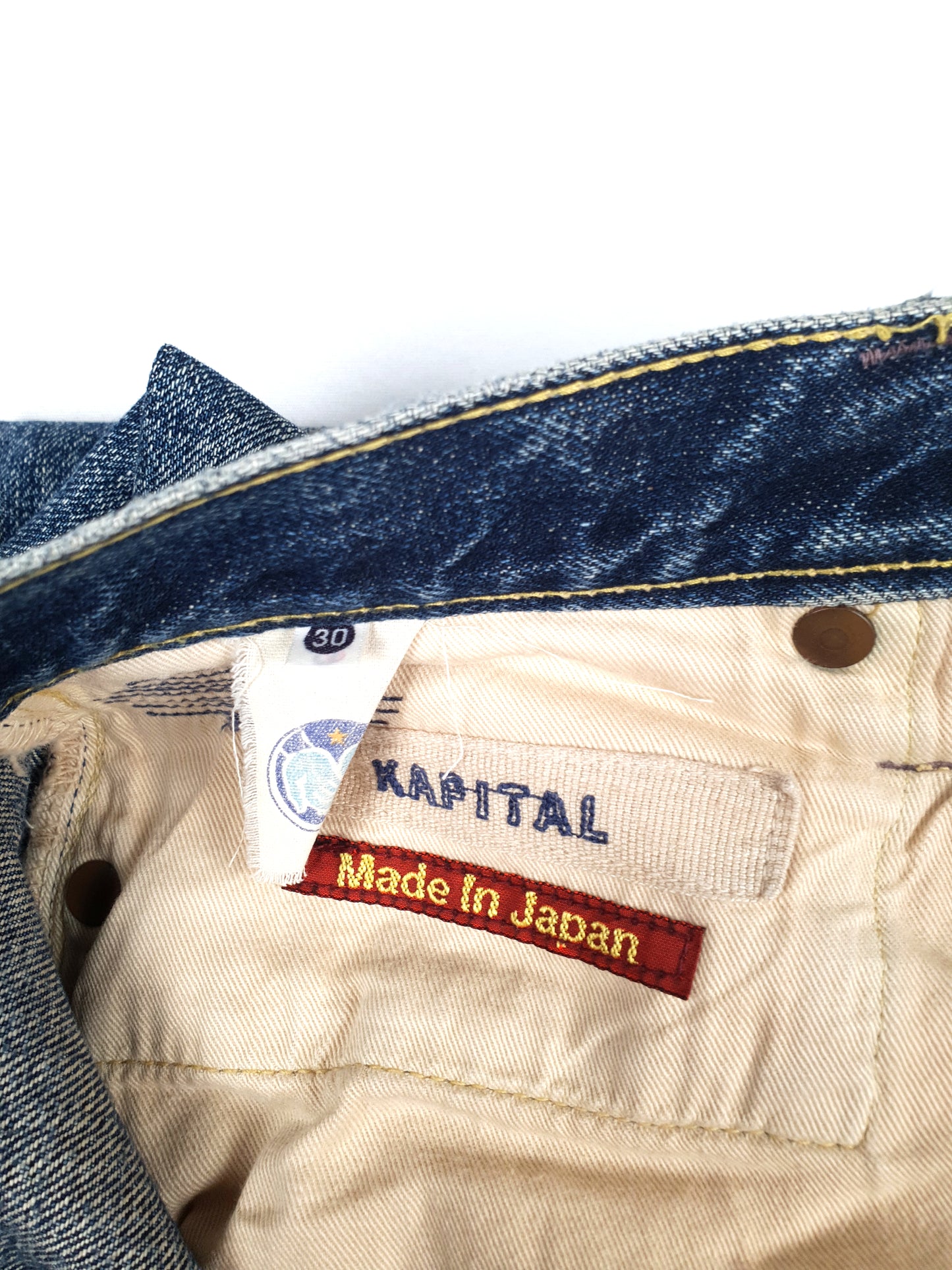Kapital Boro Denim dark blue