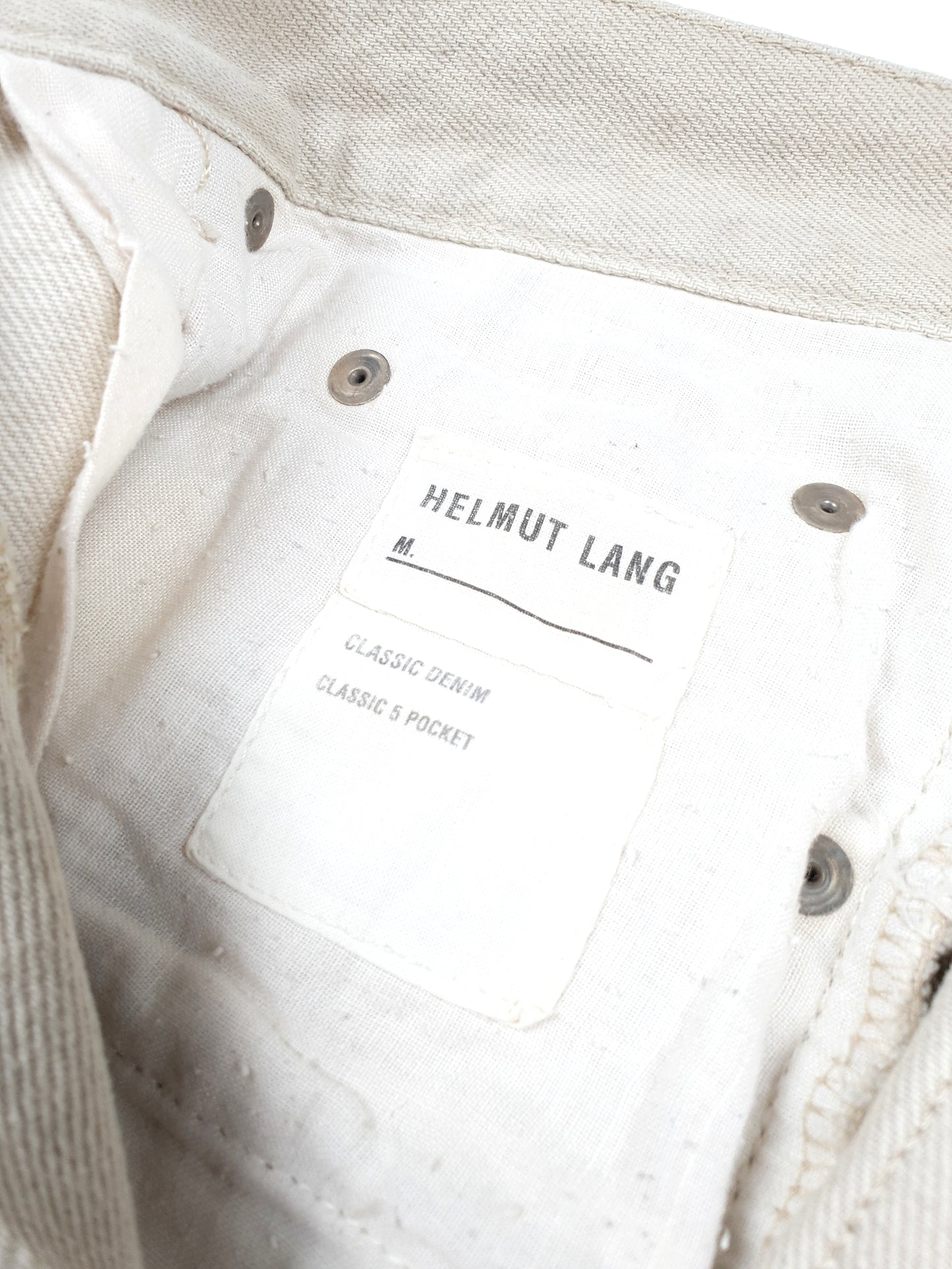 Helmut Lang 3d Backpocket Denim