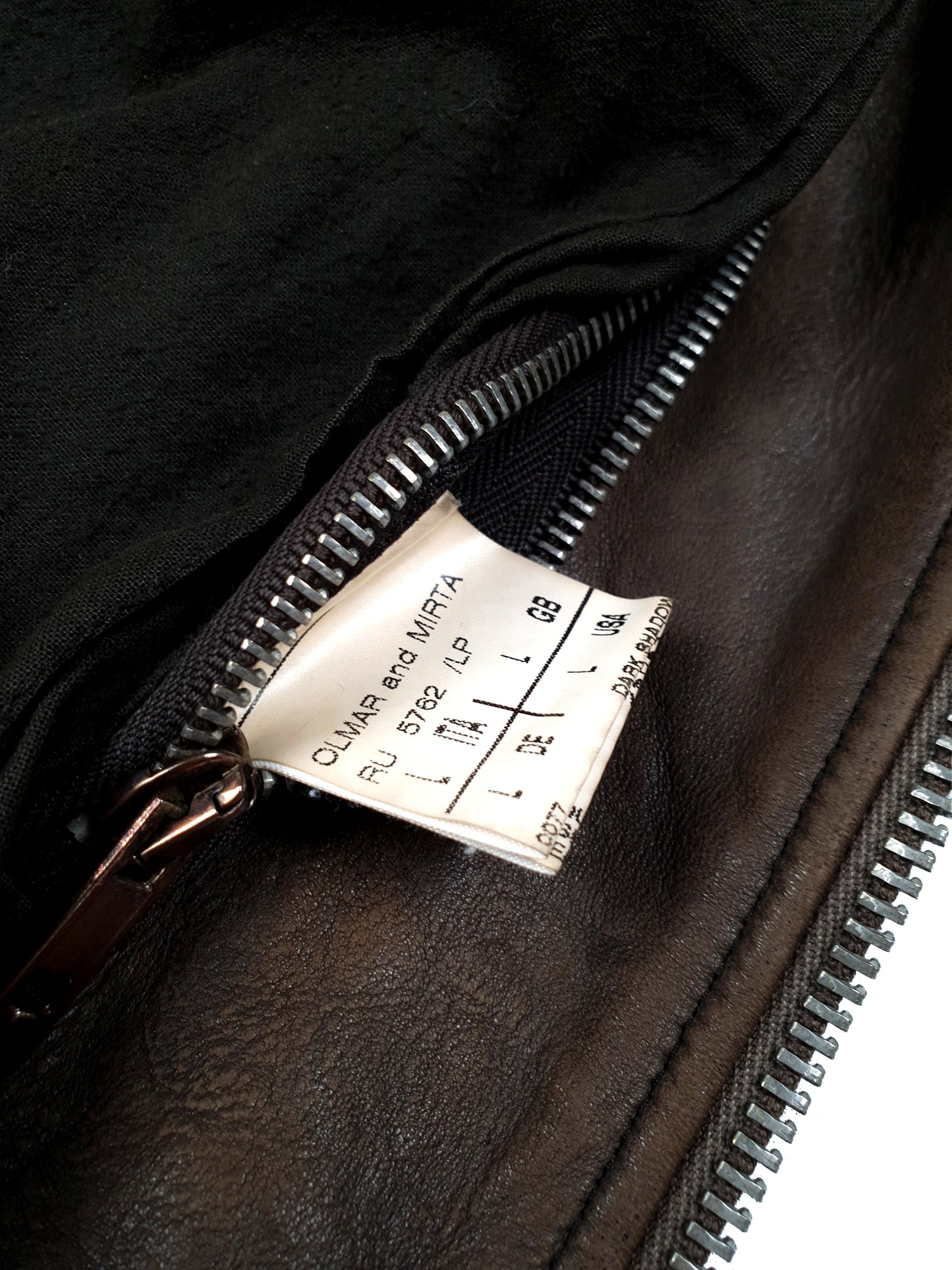Rick Owens Hammered-Lamb Leatherjacket