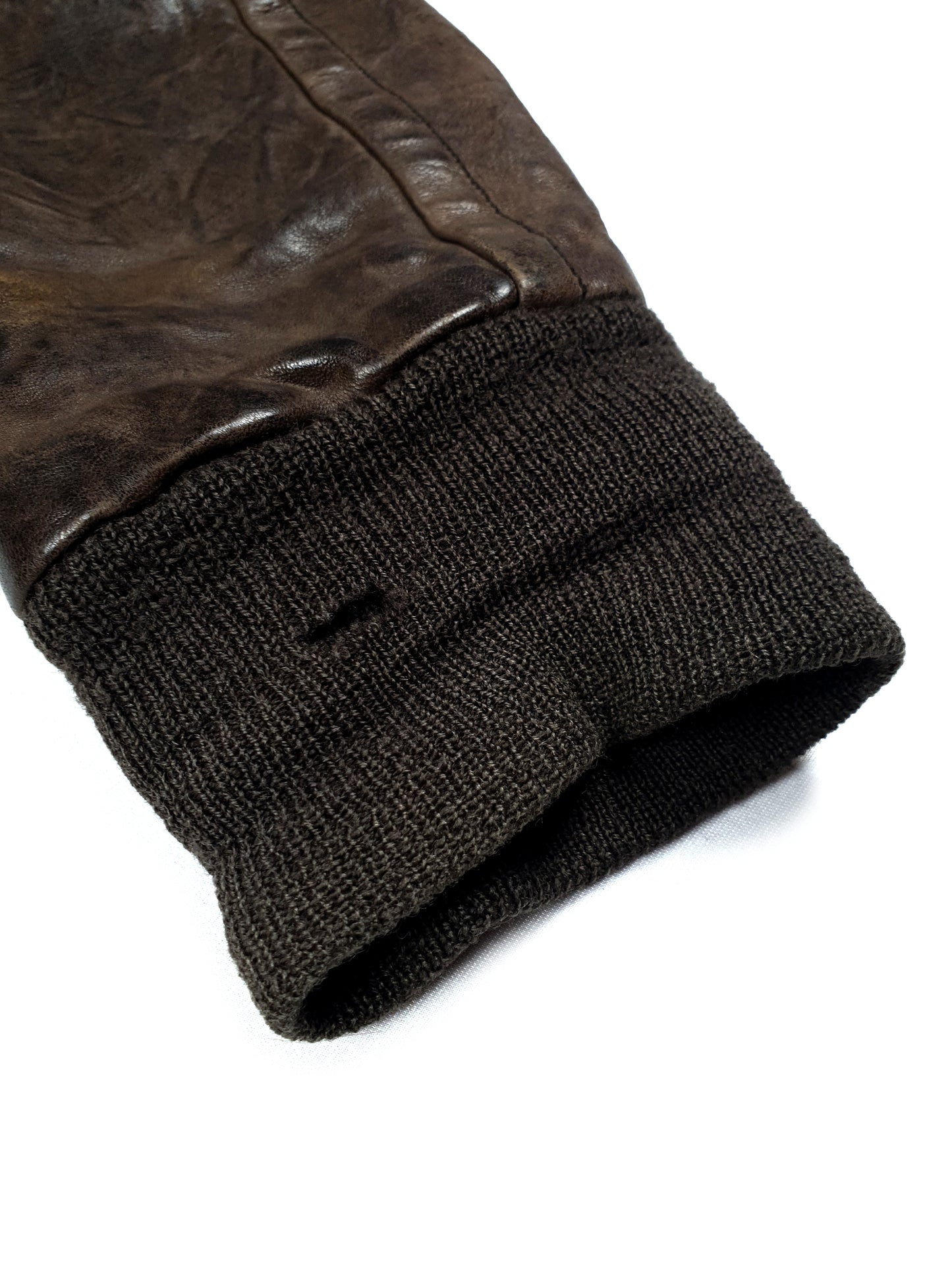 Rick Owens Hammered-Lamb Leatherjacket
