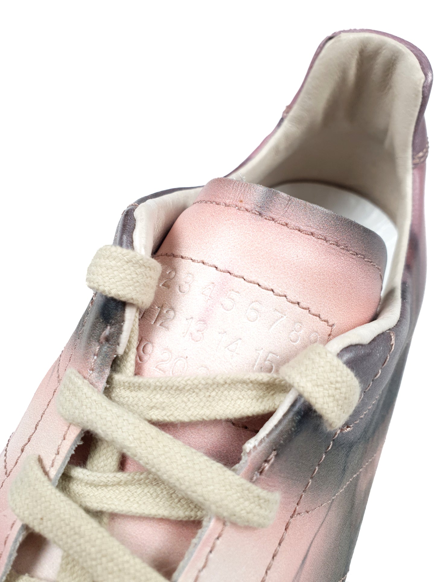 Maison Margiela Handpainted Gat Skull-Replica Sneakers