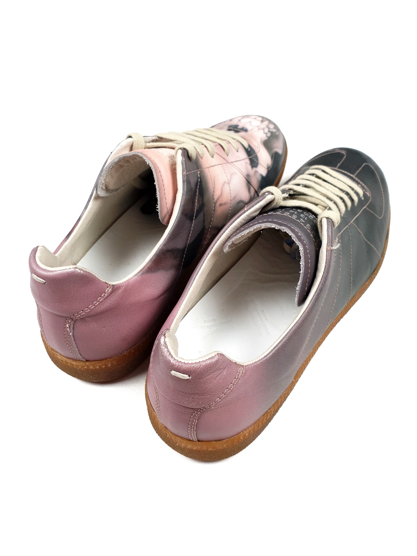 Maison Margiela Handpainted Gat Skull-Replica Sneakers