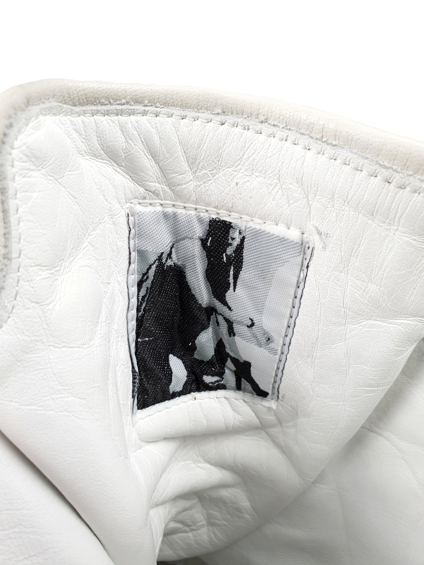 Rick Owens Mainline Ramones Milk Sneakers