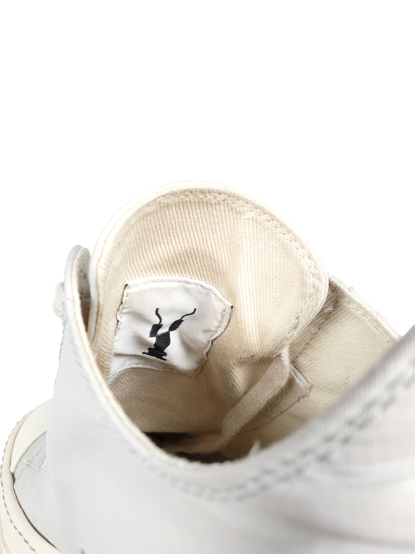 Rick owens DRKSHDW Ramones low pearl