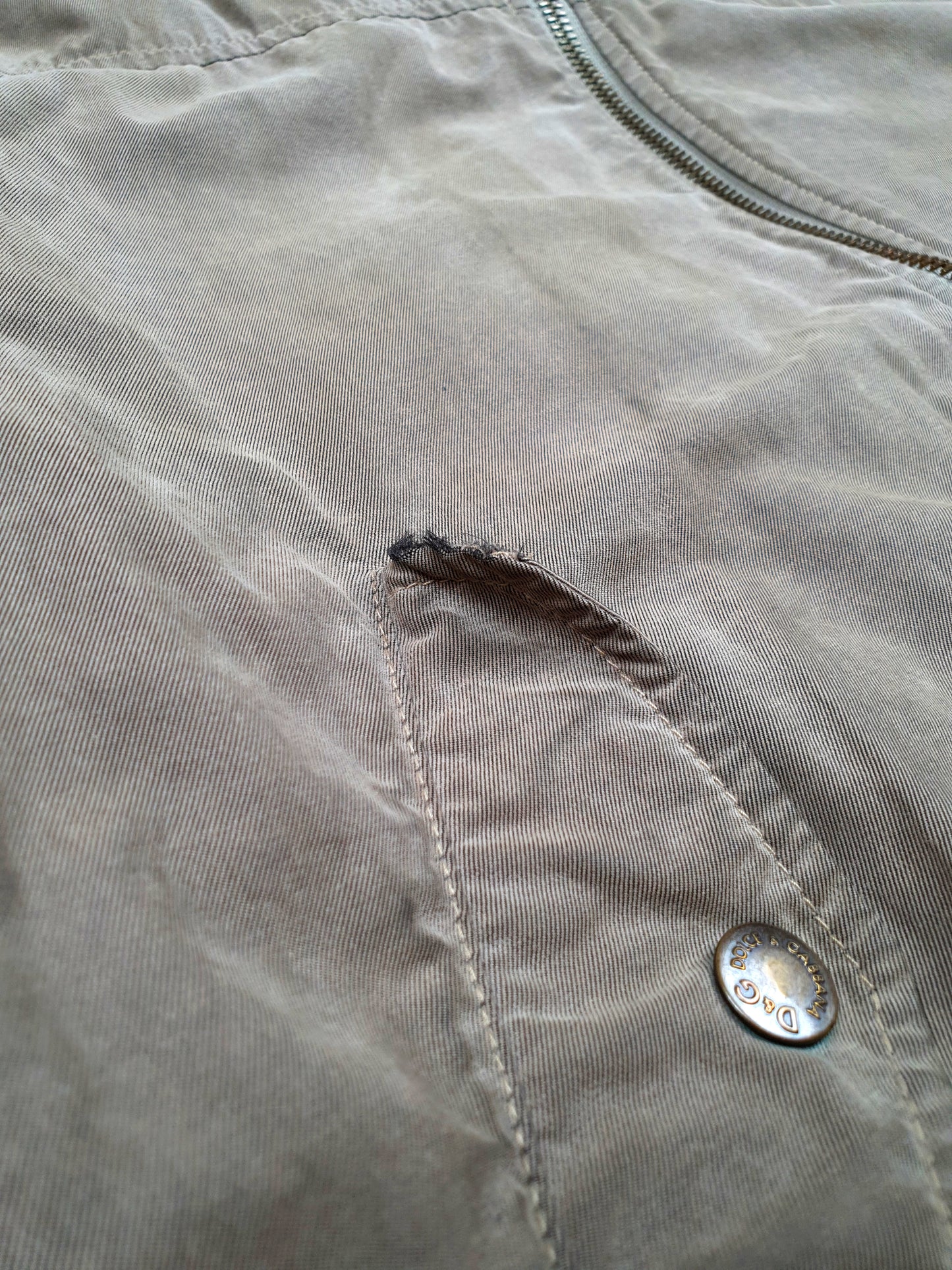 Dolce Gabbana Backzip-Workwear Jacket