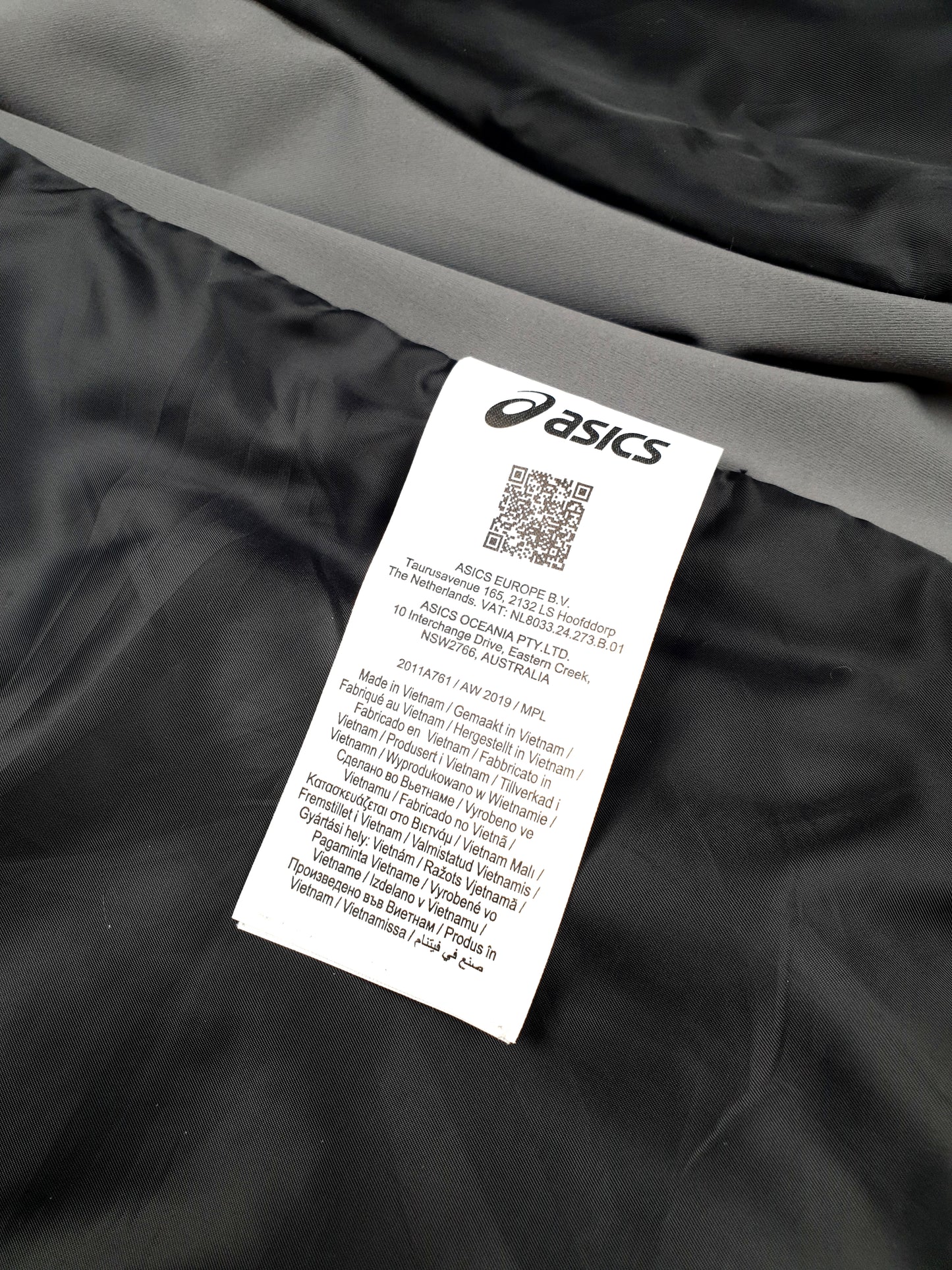 Kiko Kostadinov x Asics lightweight thermal running jacket