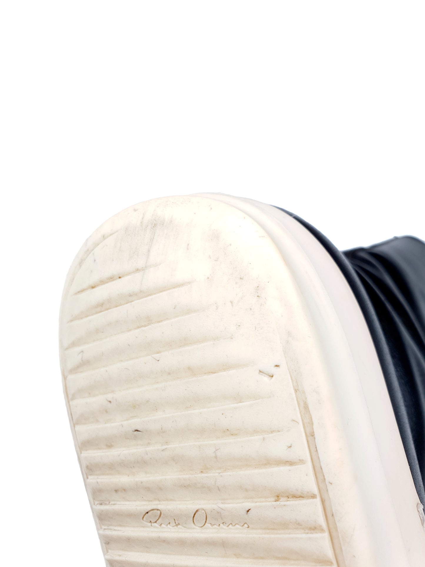 Rick Owens Laceless Ramones Sneakers High