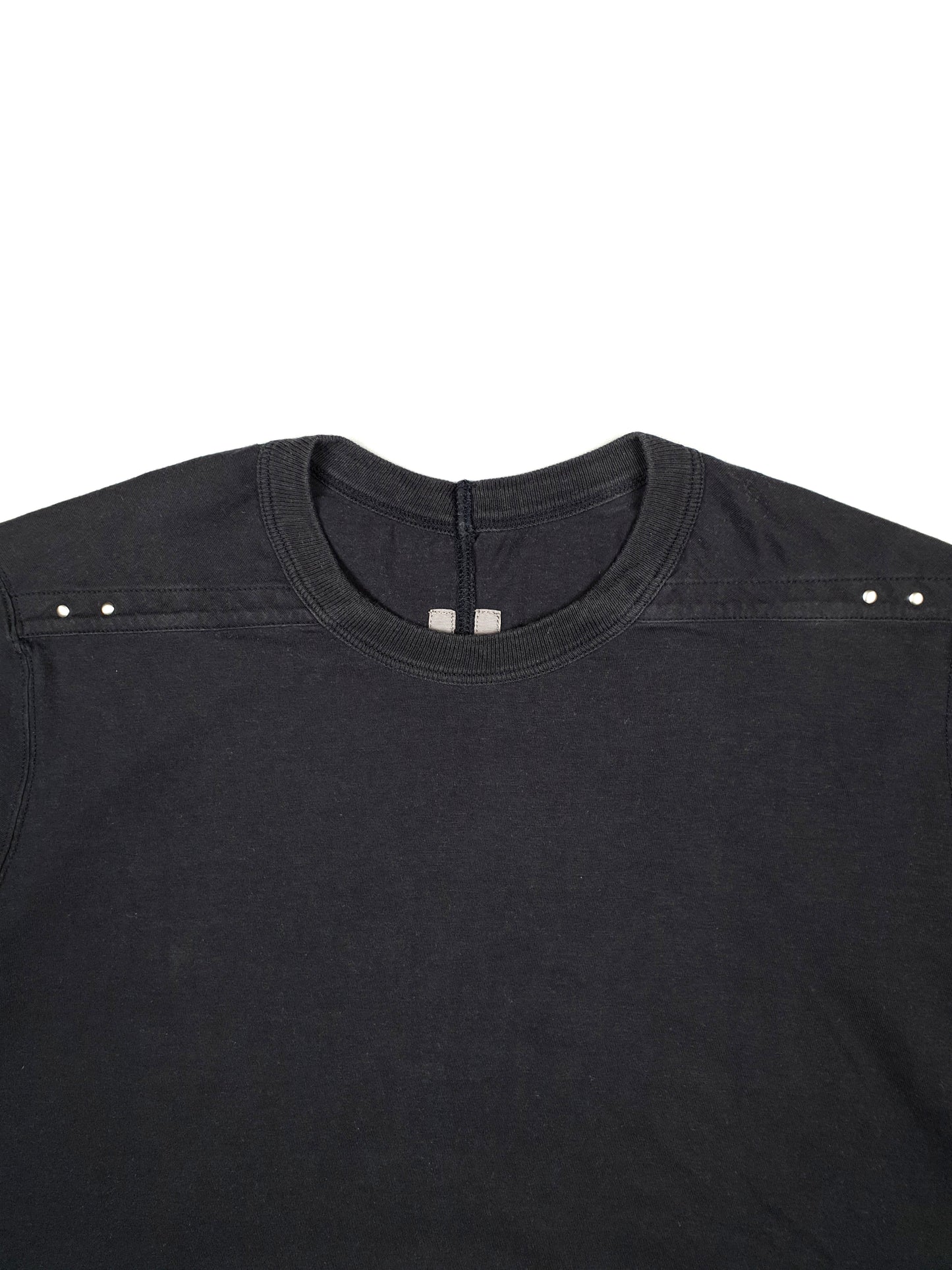 Rick Owens SS19 Babel metal-studs tshirt