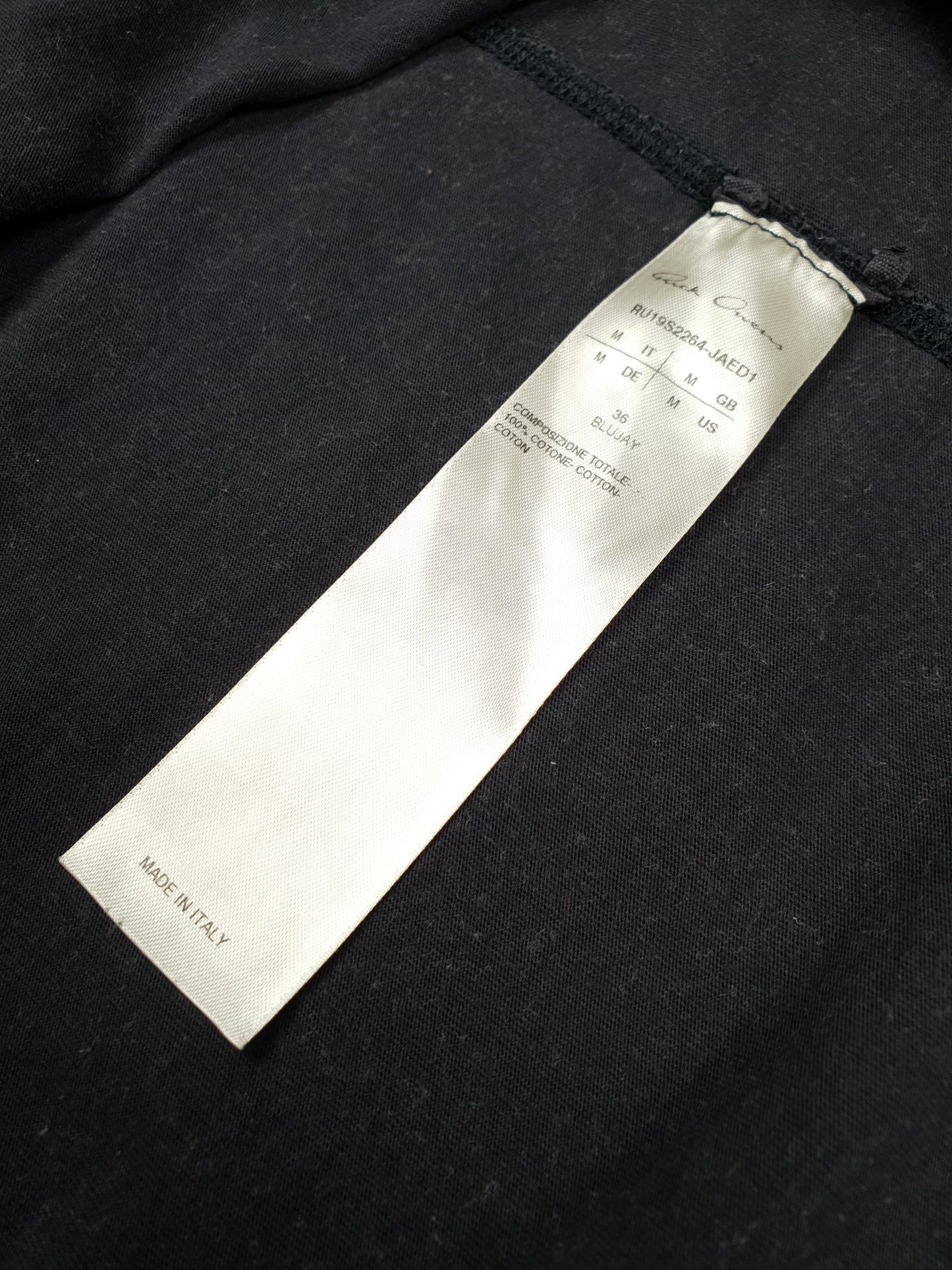 Rick Owens SS19 Babel metal-studs tshirt