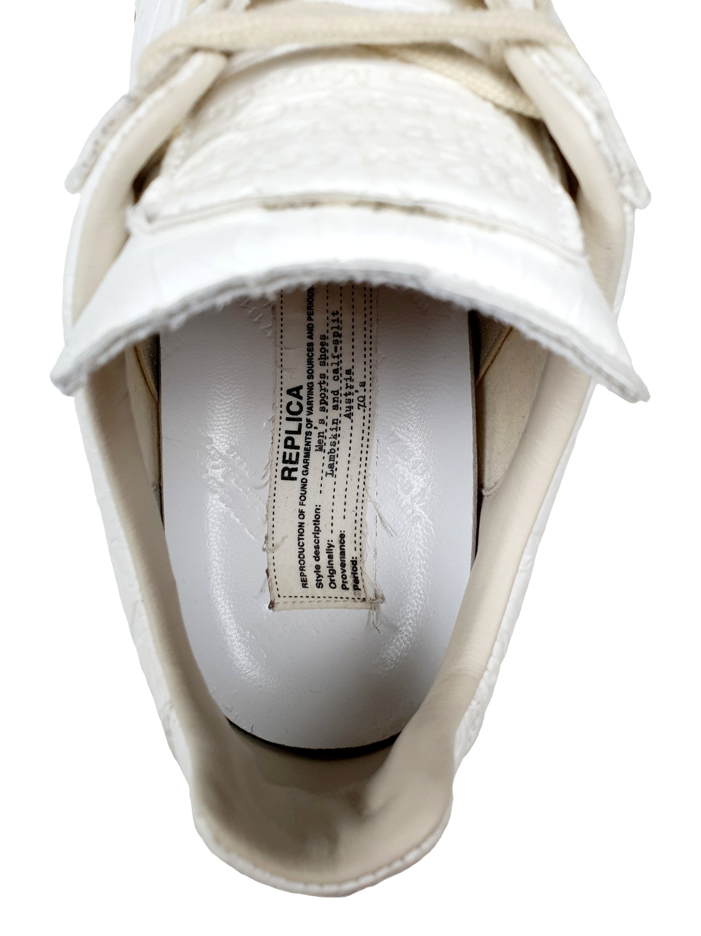 Maison Margiela Replica Gat Replica Leave A Message Sneakers