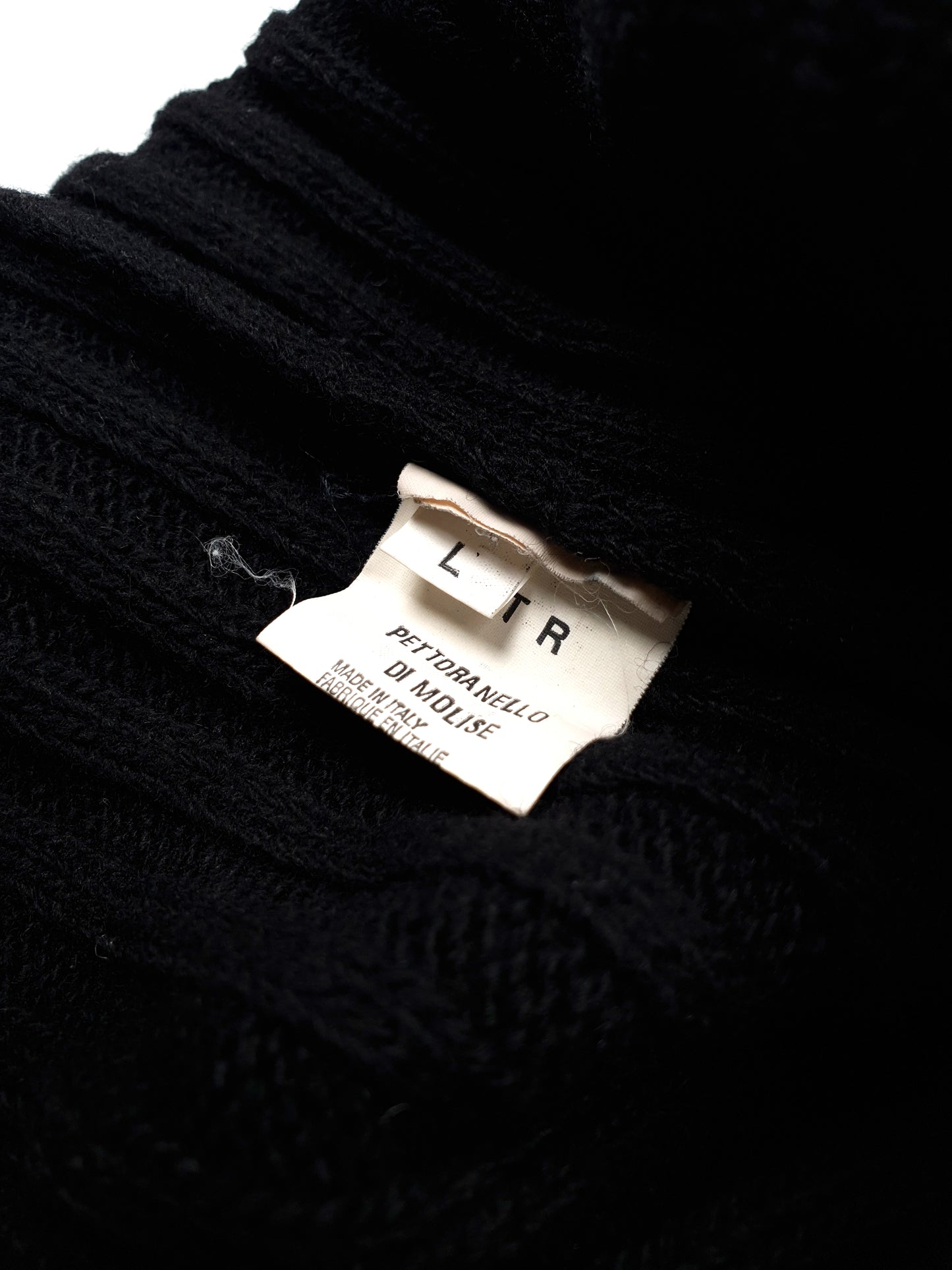 Helmut Lang Jeans AW97 Slashed Elbow Knit Sweater
