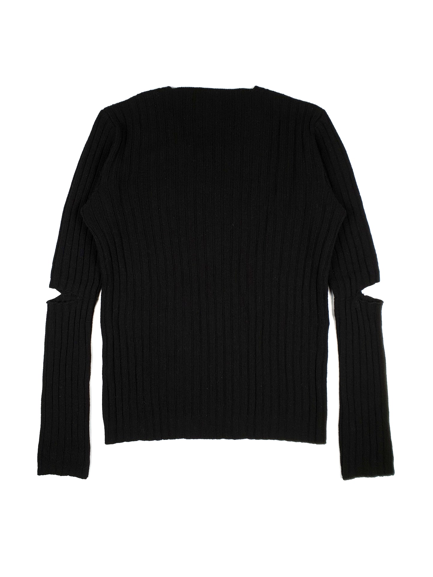 Helmut Lang Jeans AW97 Slashed Elbow Knit Sweater