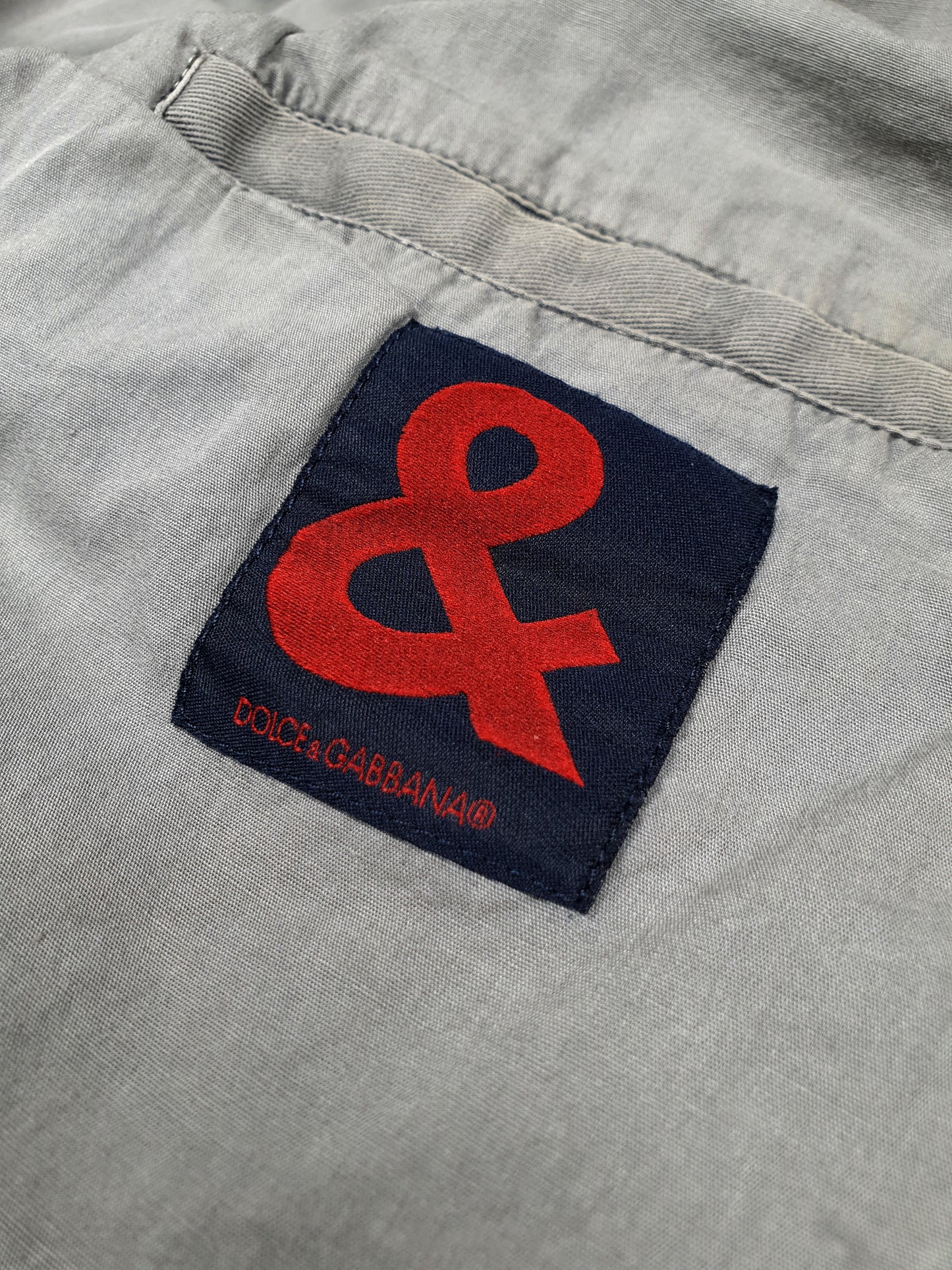 Dolce & Gabbana 2000s Multi-Pocket Cargo Bomber Jacket