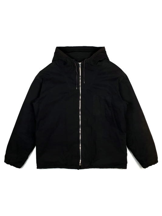 Helmut Lang Jeans AW99 Hooded Military Parka black