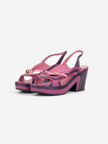 Prada SS08 'Fairy' Mary Jane Sandal Block Heels