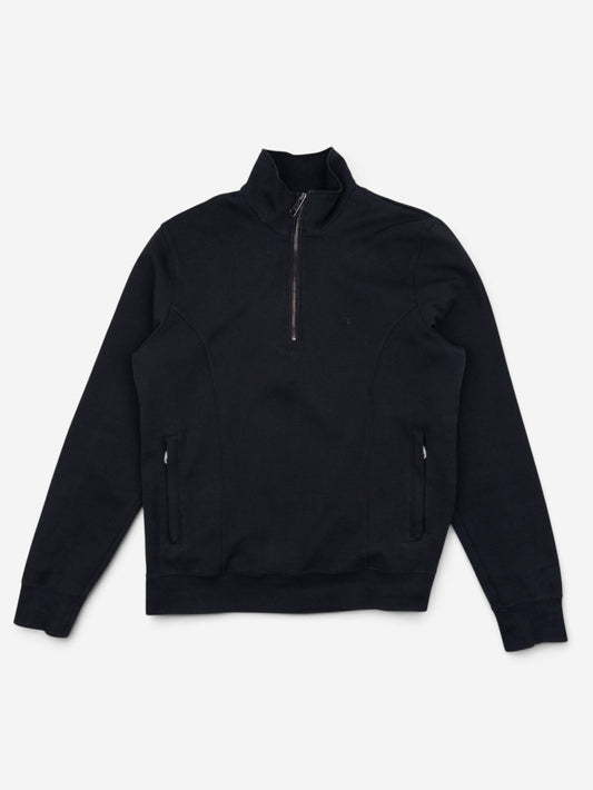 Dior Homme by Hedi Slimane SS04 Panelled Bee Quarter Zip Sweater Sweatsuit – front view