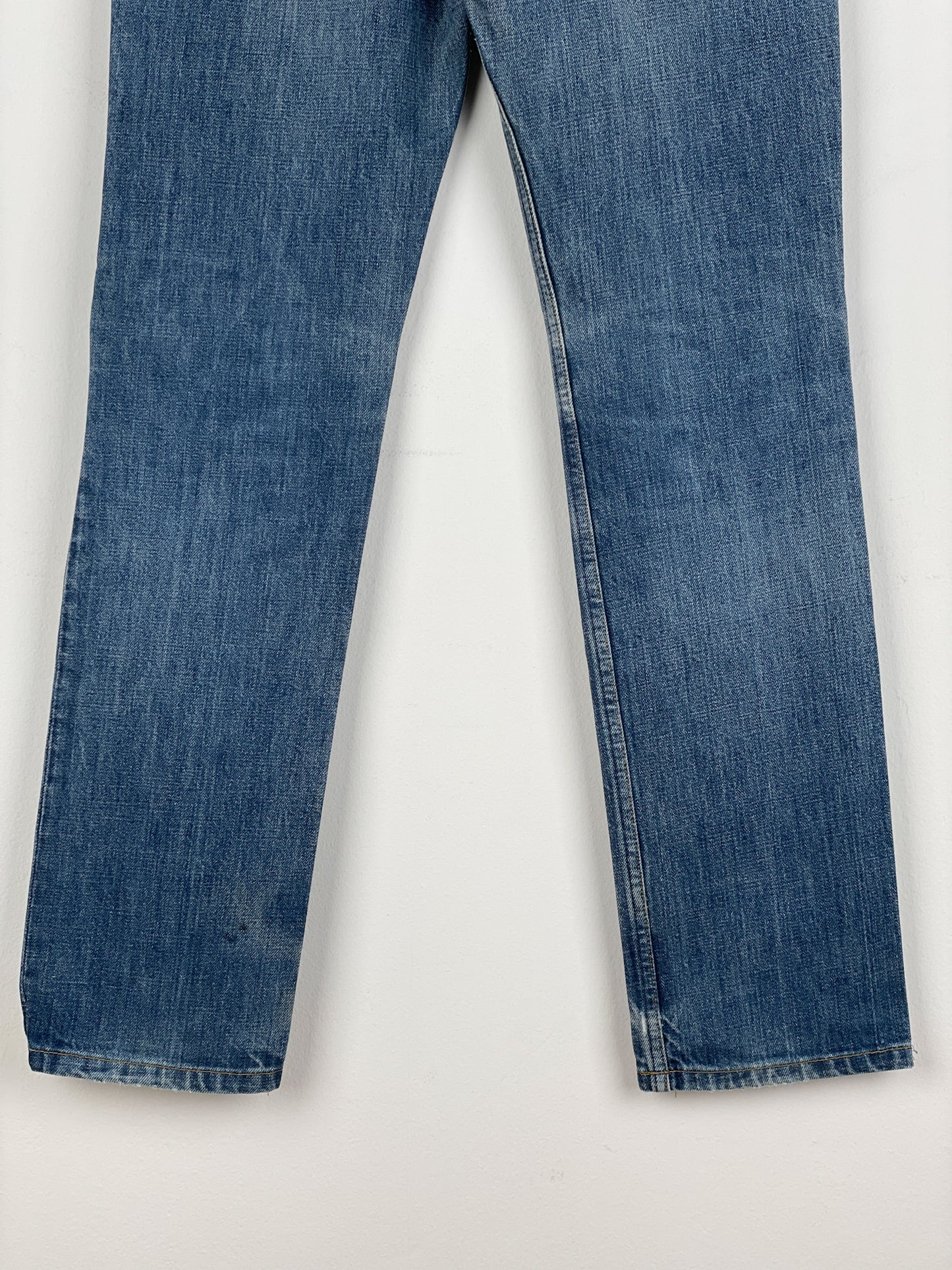 Helmut Lang 1990s Washed Distressed Denim Jeans