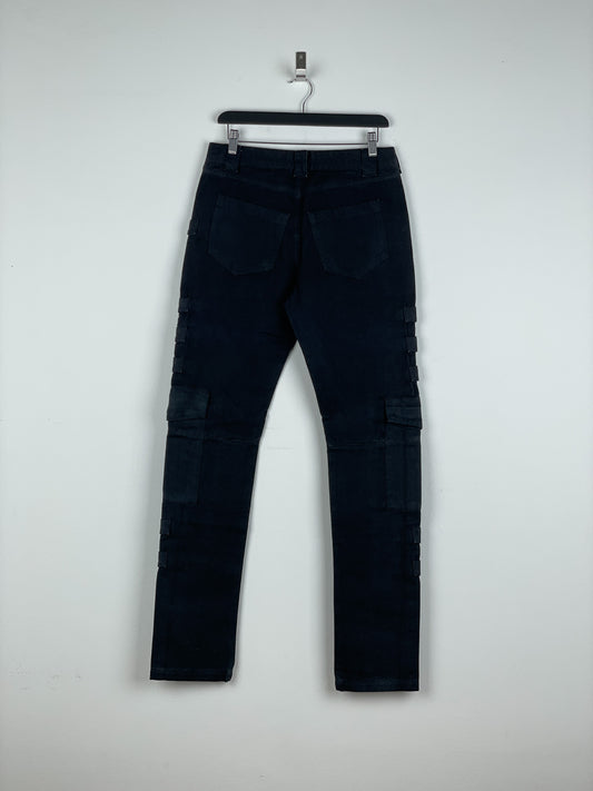 RAF by Raf Simons AW98 'Radioactivity' Multi-Pocket Cargo Pants