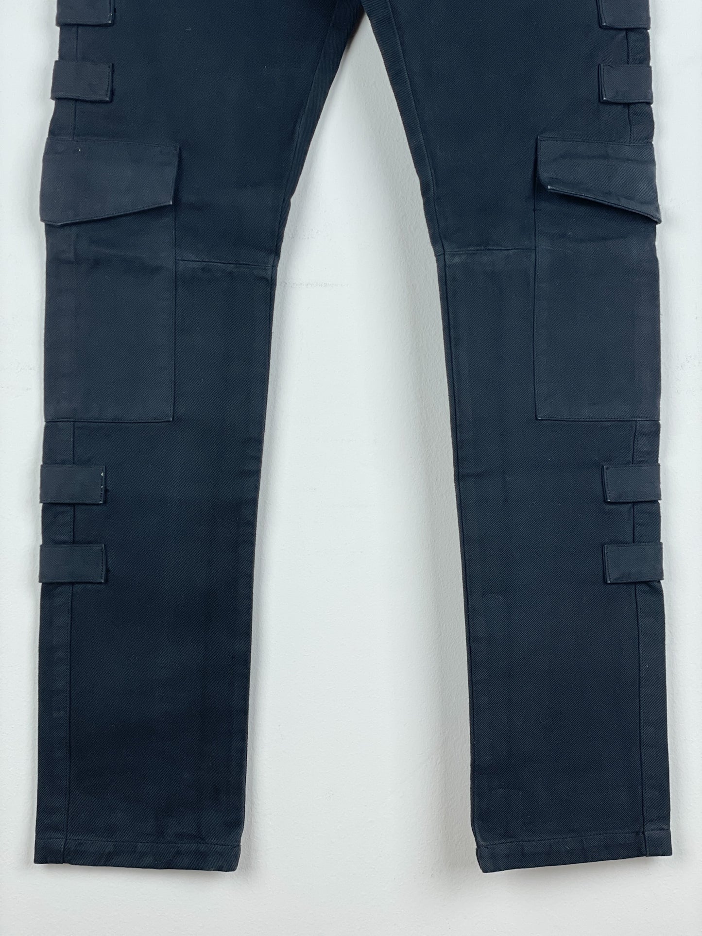 RAF by Raf Simons AW98 'Radioactivity' Multi-Pocket Cargo Pants