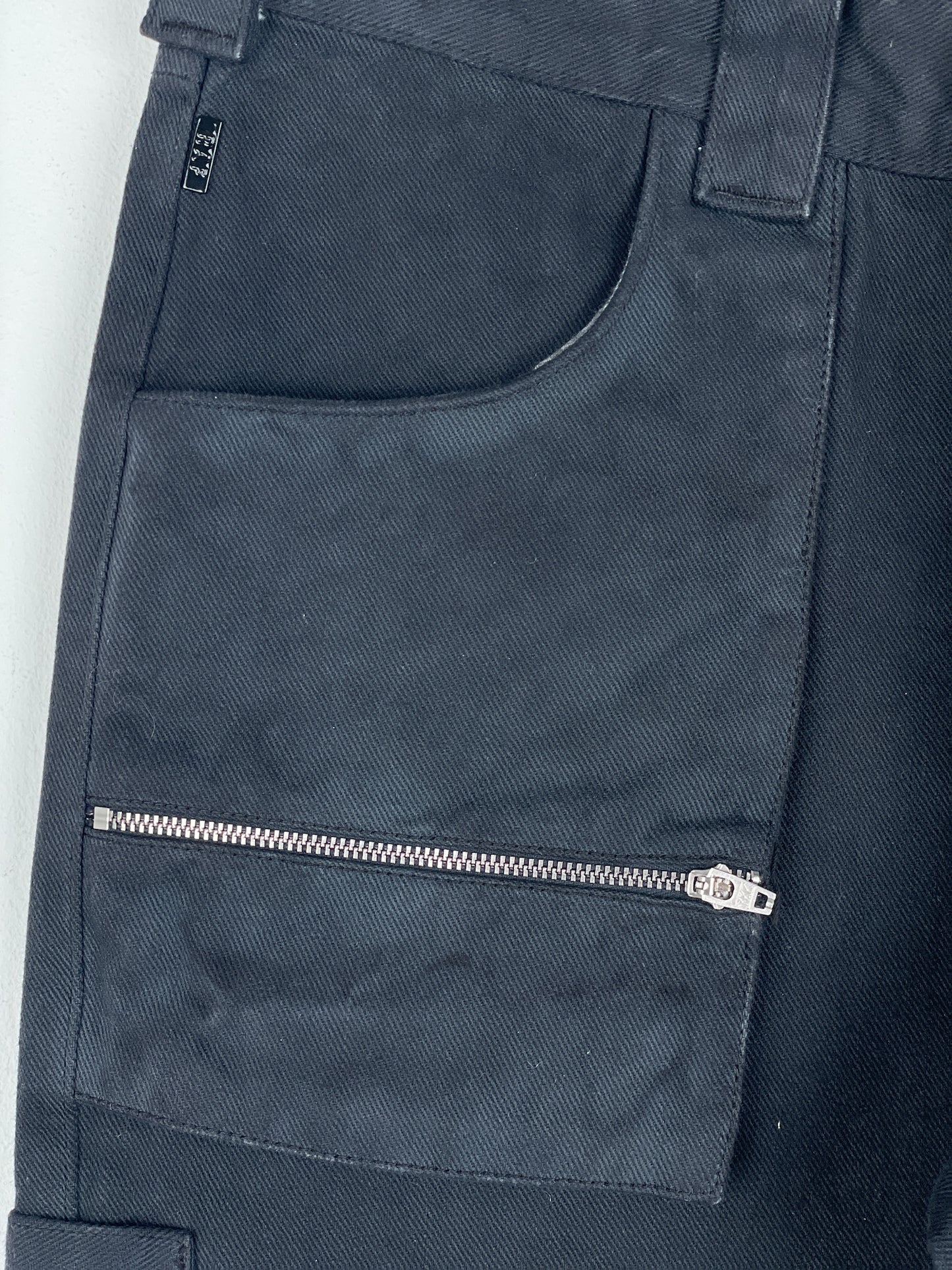 RAF by Raf Simons AW98 'Radioactivity' Multi-Pocket Cargo Pants