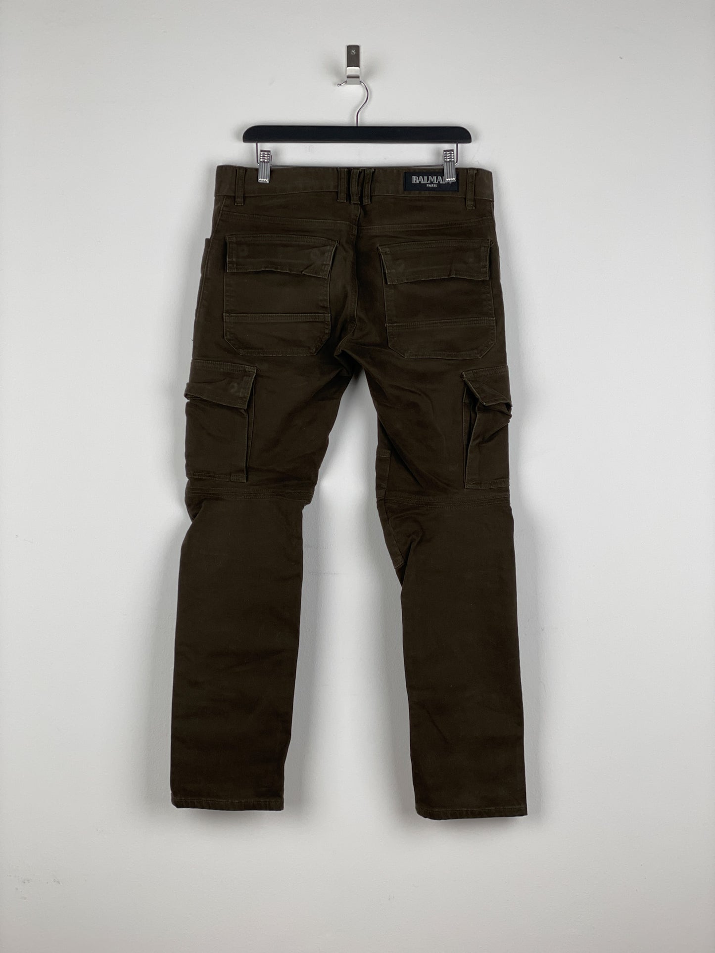 Balmain SS11 Decarnin Biker Cargo Pants