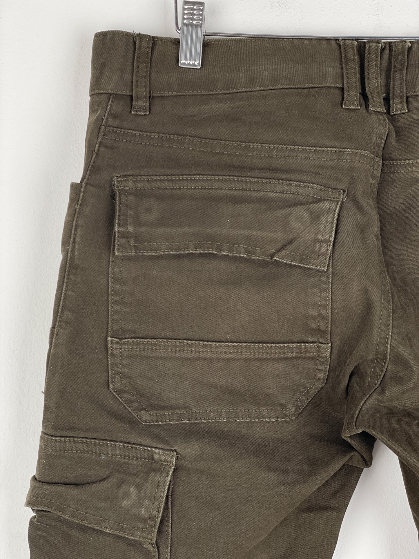 Balmain SS11 Decarnin Biker Cargo Pants