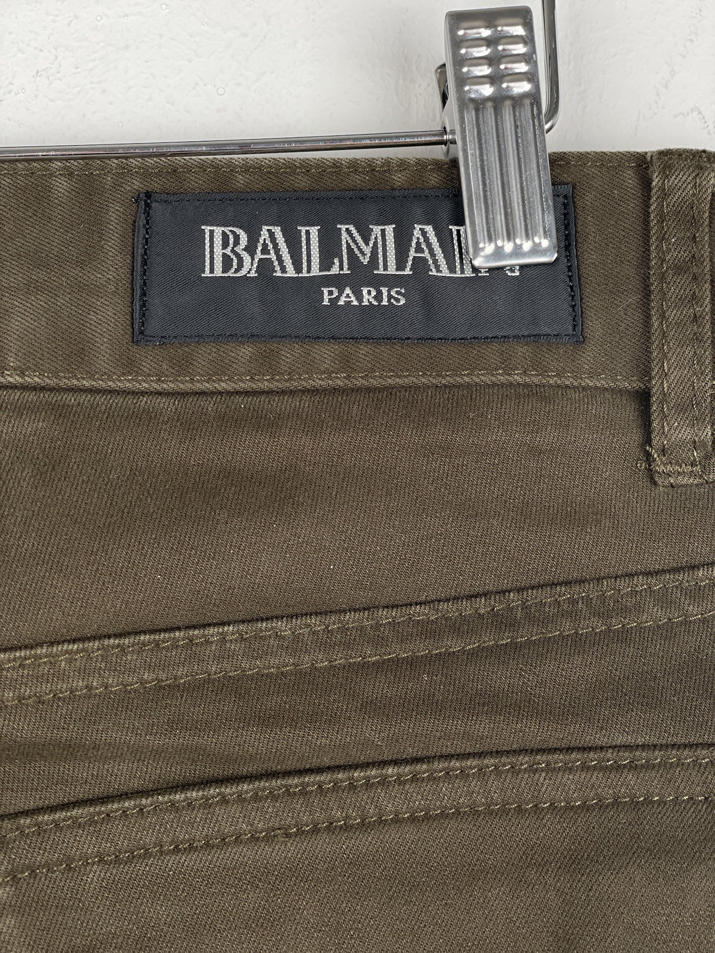 Balmain SS11 Decarnin Biker Cargo Pants