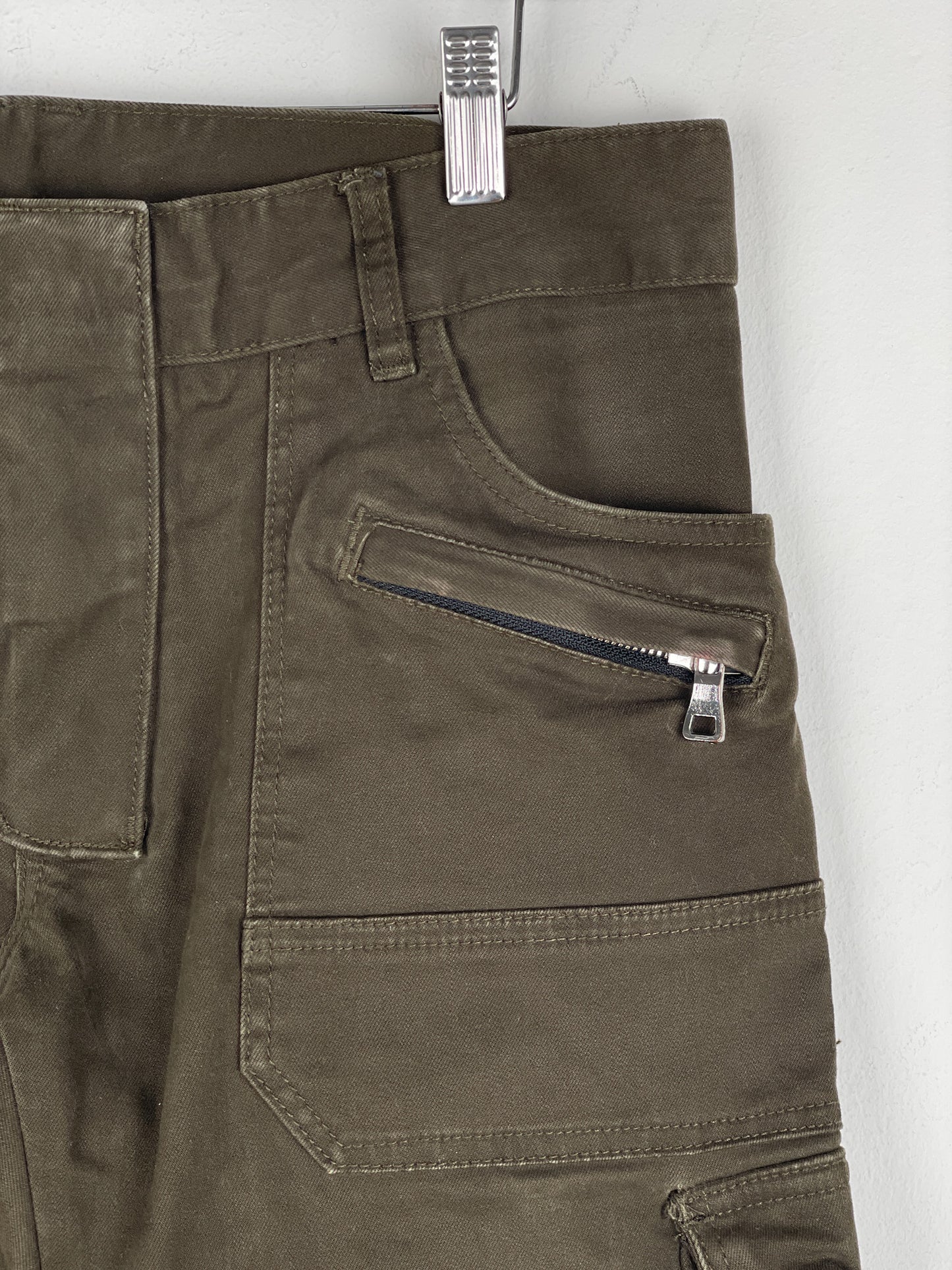 Balmain SS11 Decarnin Biker Cargo Pants