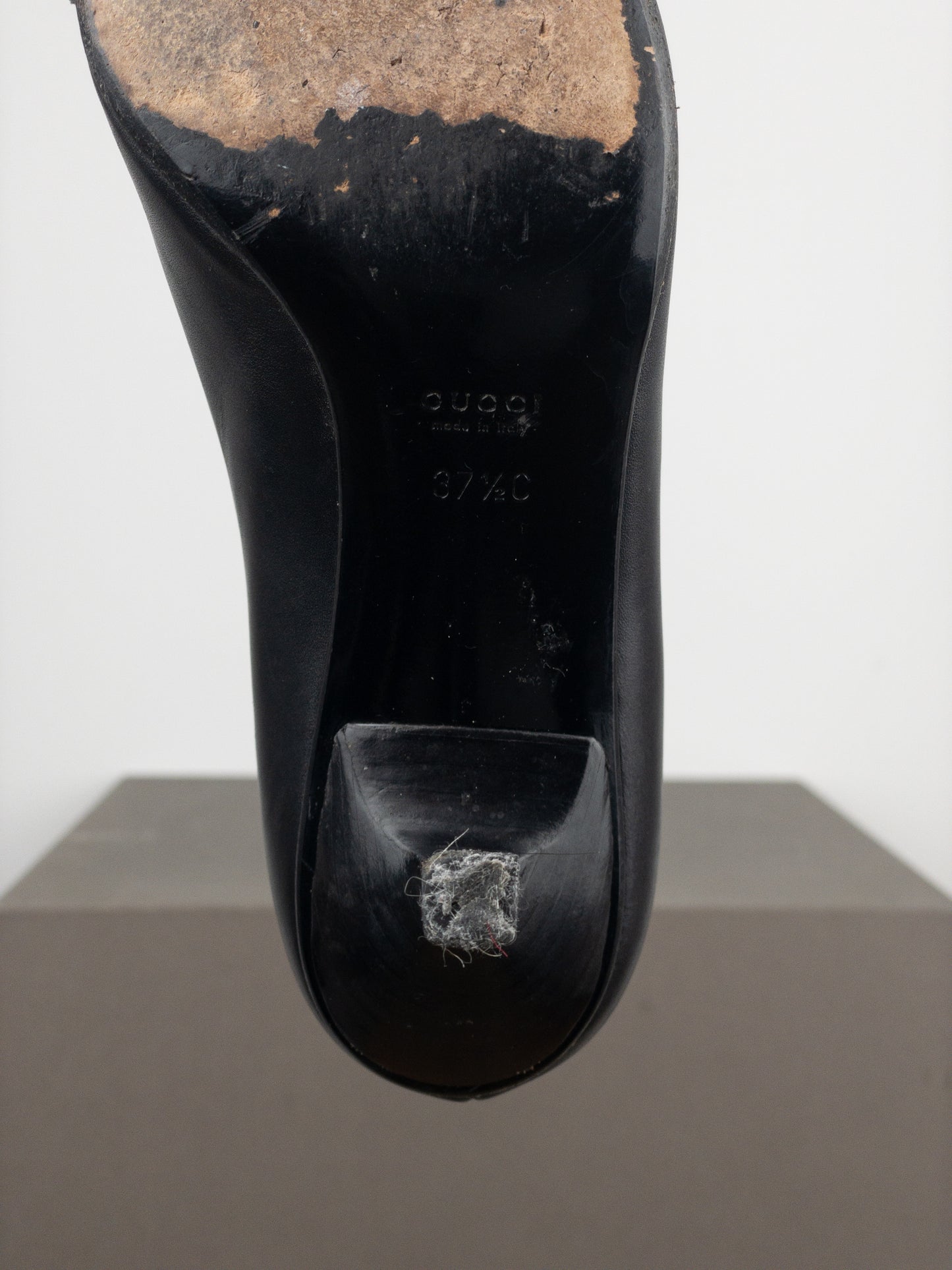 Gucci by Tom Ford 1990s Pointed-Toe Horsebit Pump Heels