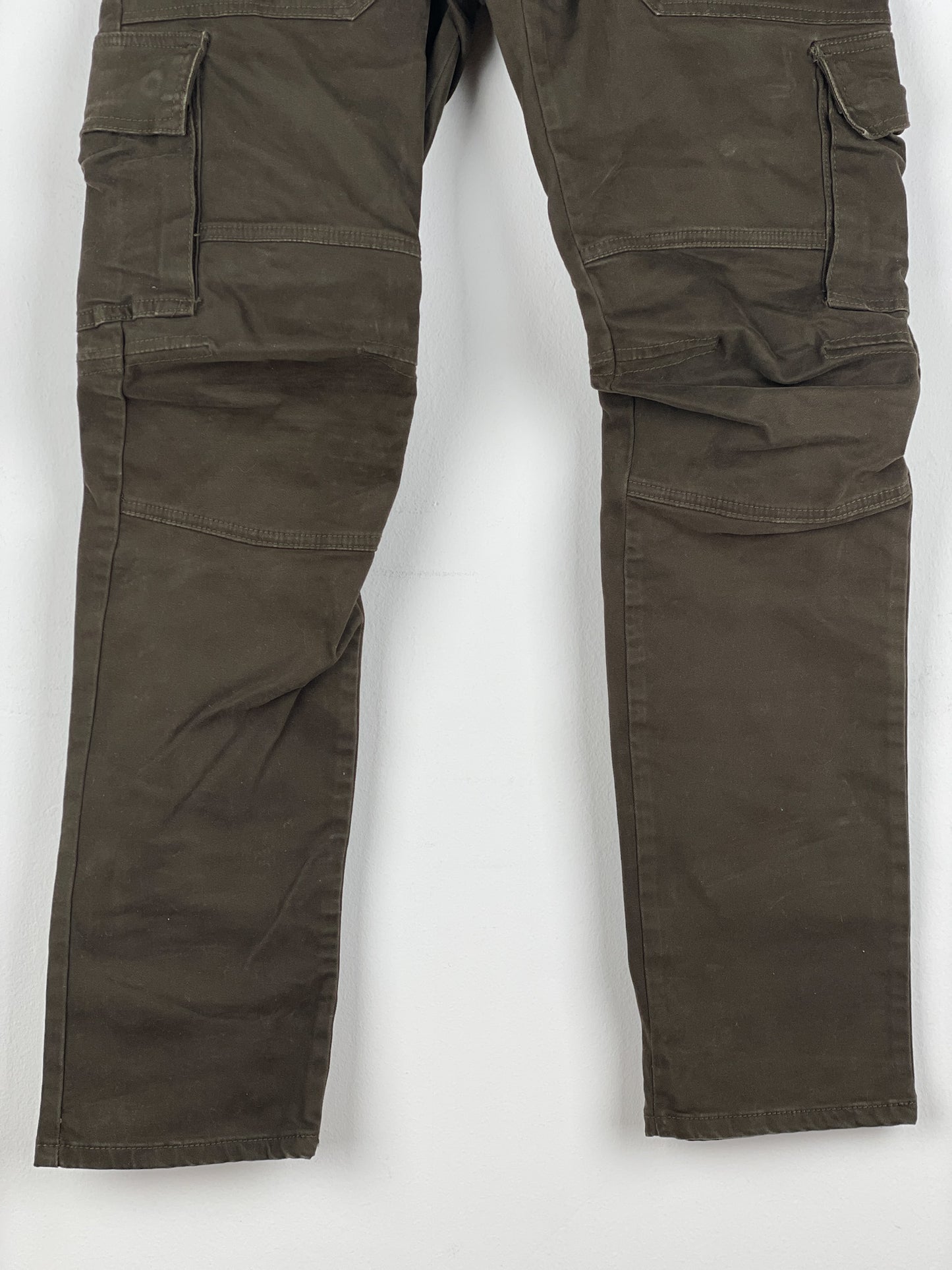Balmain SS11 Decarnin Biker Cargo Pants
