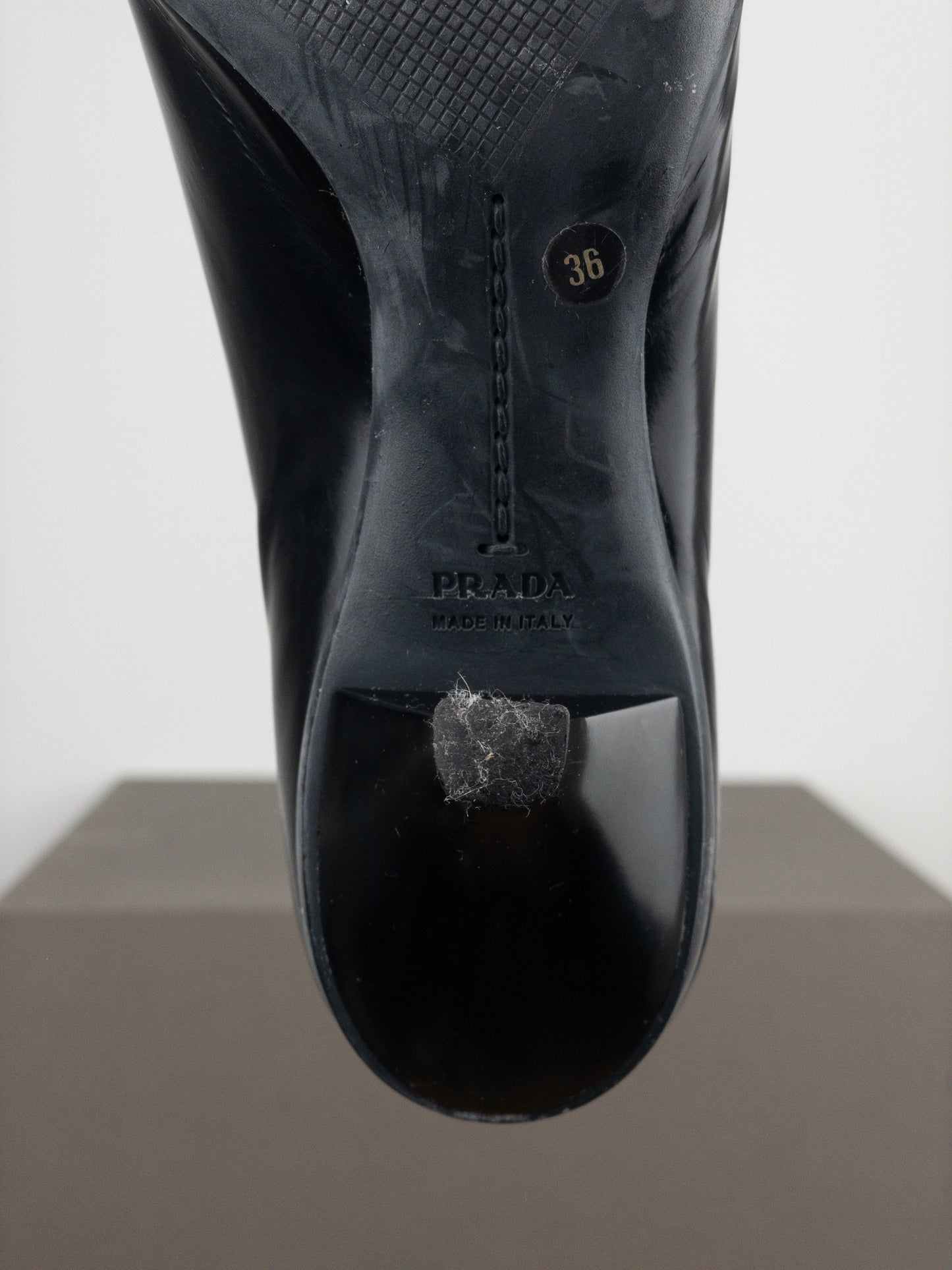 Prada 2000s Pointed Toe Pump Kitten Heels