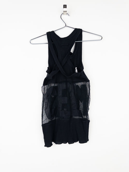 Jean Paul Gaultier 1990s Transparent ‘Marcel’ Bondage Tank Top