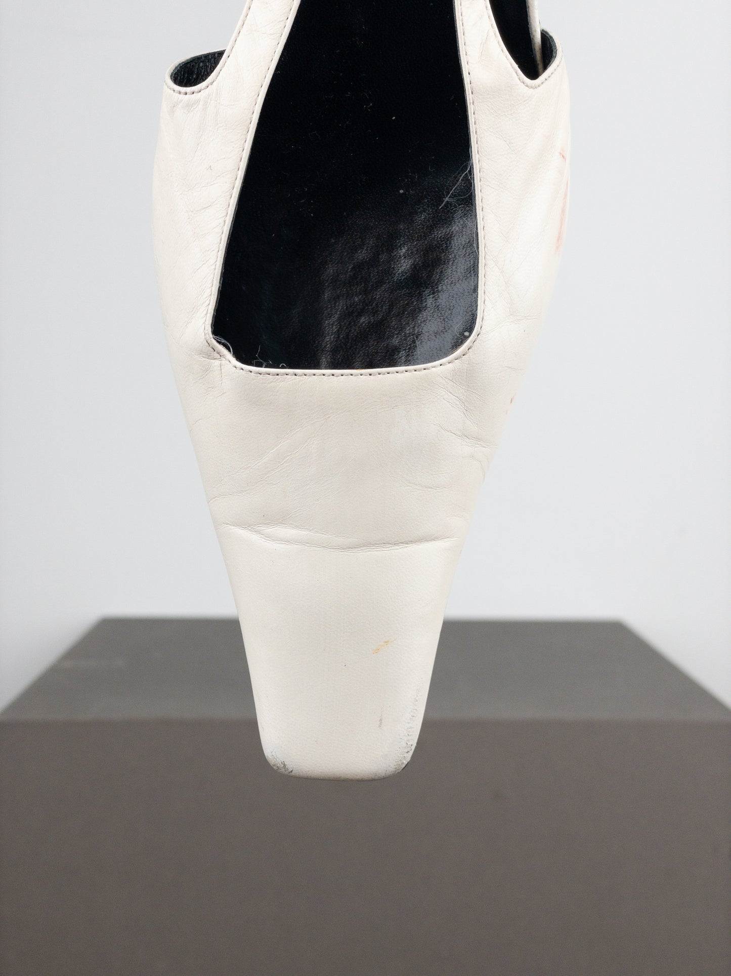 Gucci by Tom Ford SS98 Square Toe Crystal Slingback Pump Heels
