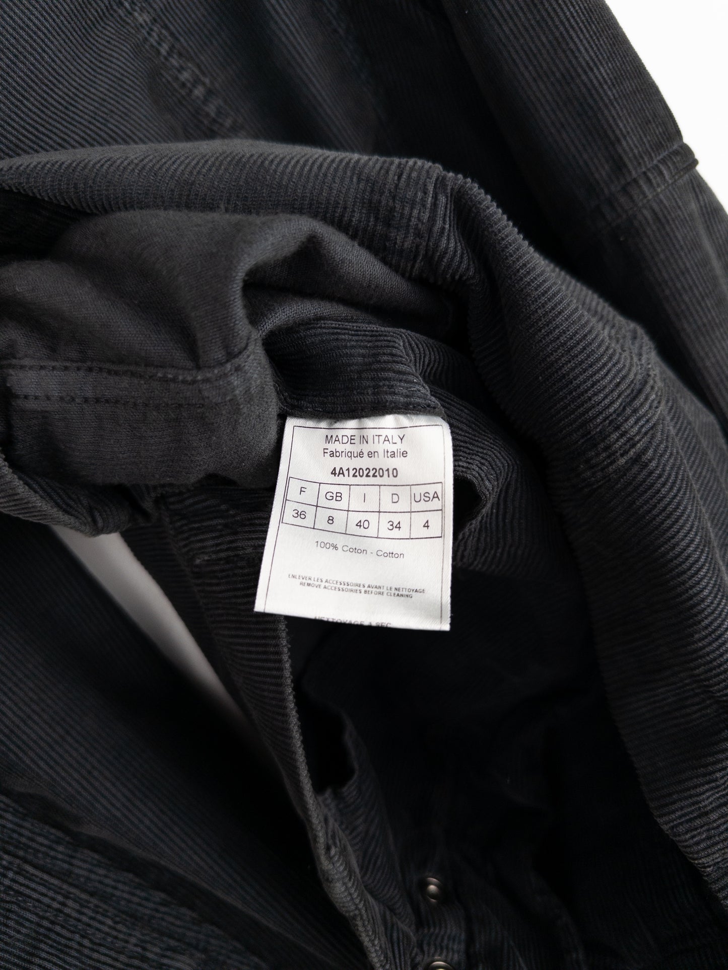Dior by Galliano AW04 Hardcore Star Zipper M-65 Field Jacket