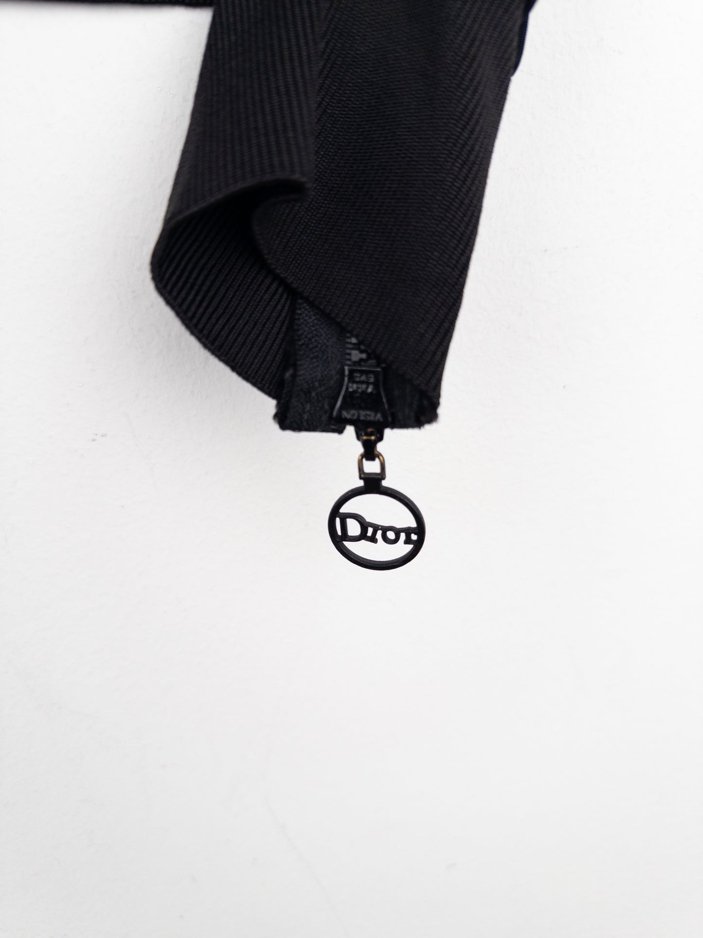 Dior by Galliano SS04 High-Neck Bondage Flight Parachute Bomber Jacket