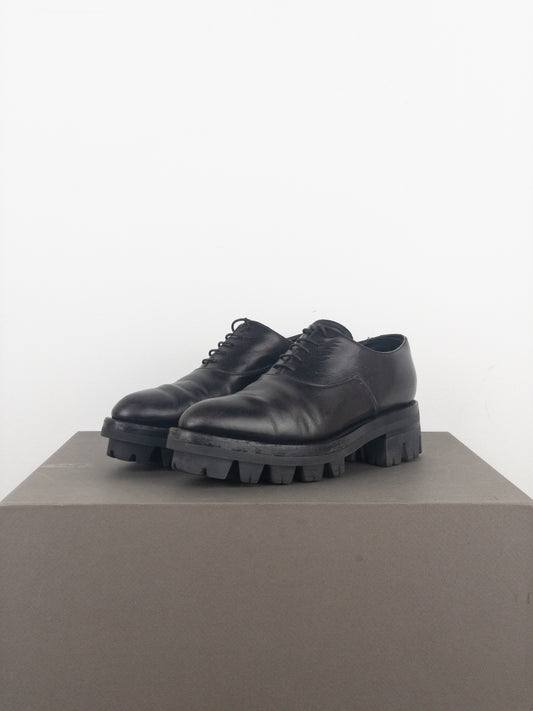 Prada AW13 ‘Monolith’ Lug Sole Platform Derby Shoes