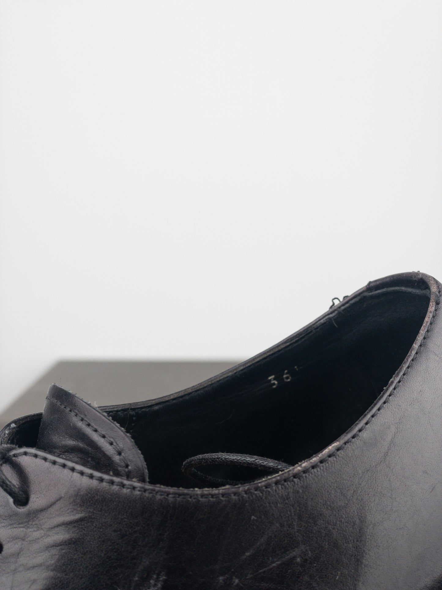 Prada AW13 ‘Monolith’ Lug Sole Platform Derby Shoes