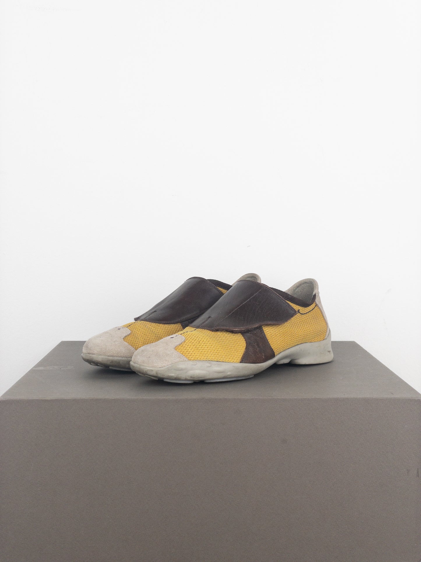 Prada SS03 Linea Rossa Mesh Velcro Sports Racing Sneakers