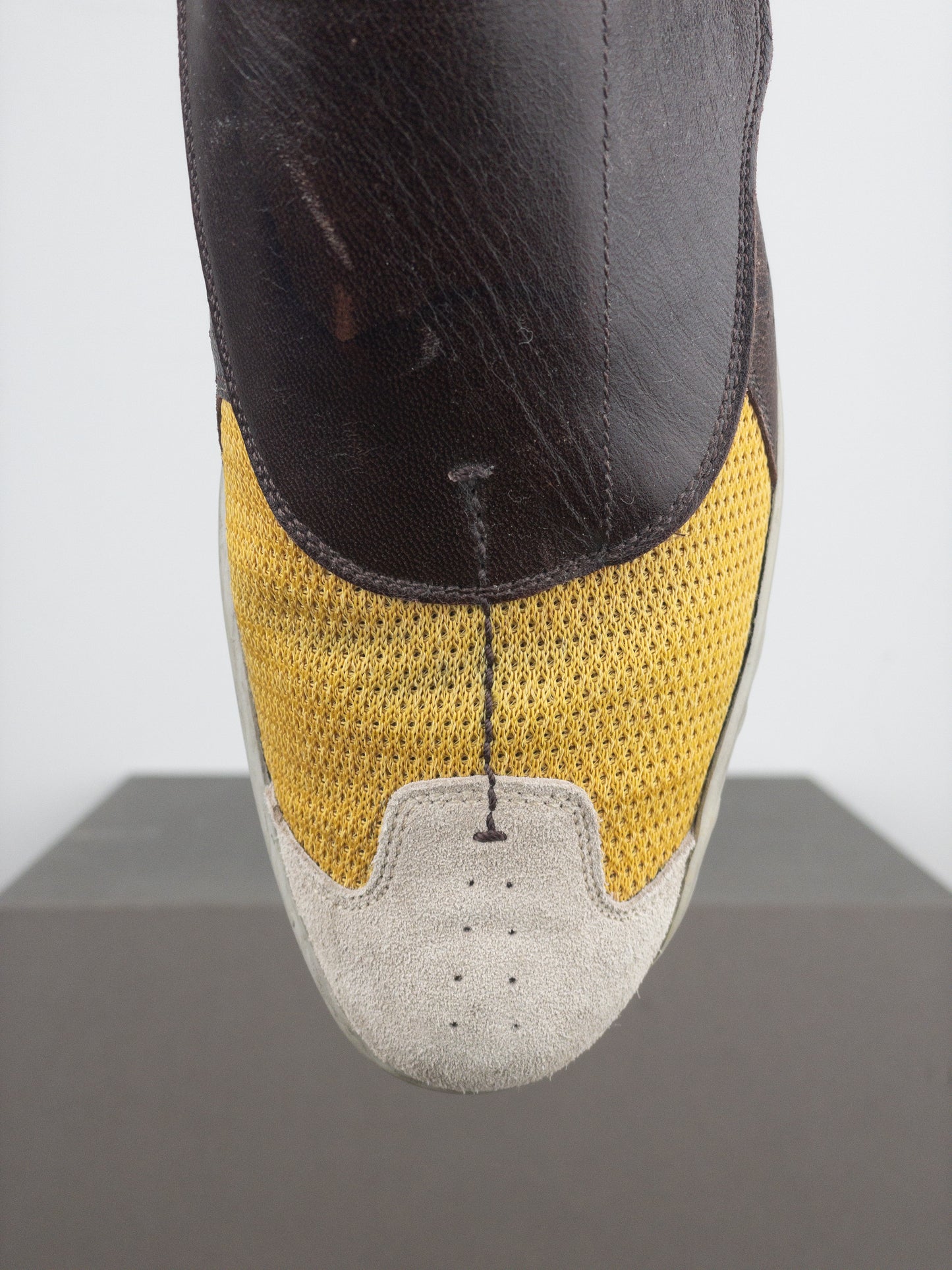 Prada SS03 Linea Rossa Mesh Velcro Sports Racing Sneakers